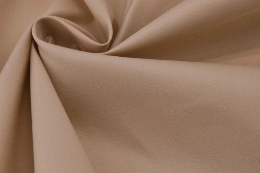 Baumwollstretch Uni gedreht