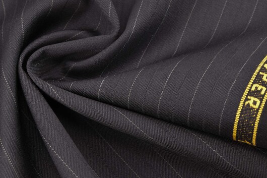 Schurwolle "Super 100´s" Streifen