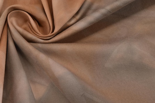 Baumwollstretch gemustert gedreht