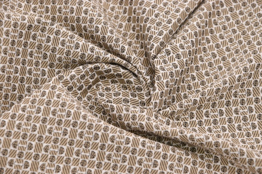 Seidenmischung gemustert