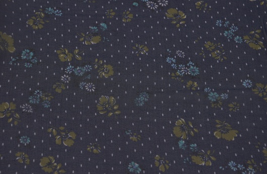 100% Seide gemustert