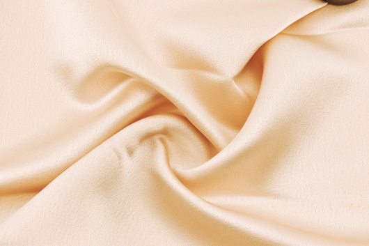 Satinseide Imitat aus 100% Polyester Elfenbein