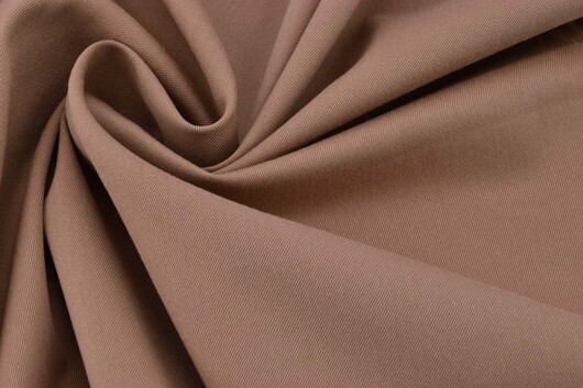 Baumwollstretch Uni gedreht