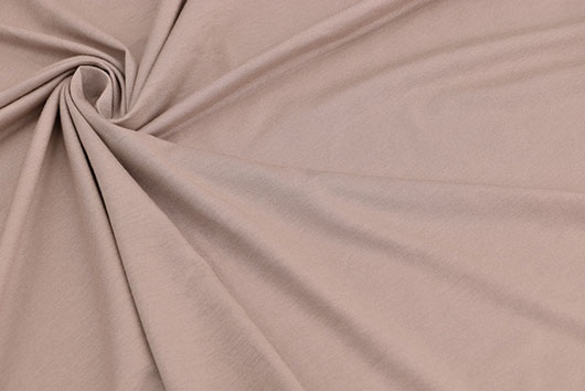 Jersey beige gedreht