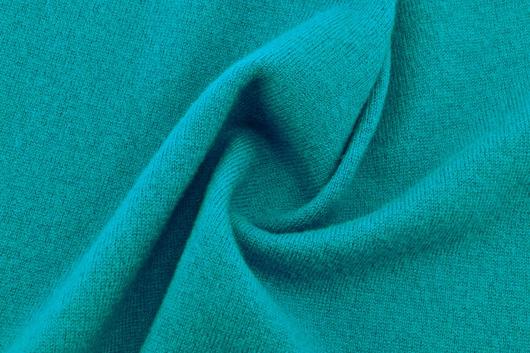 Merinostrick Azurblau