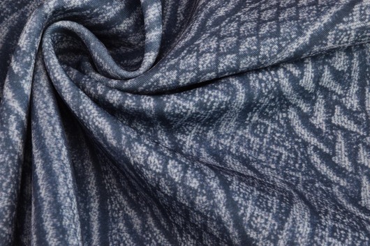 Polyester gemustert gedreht