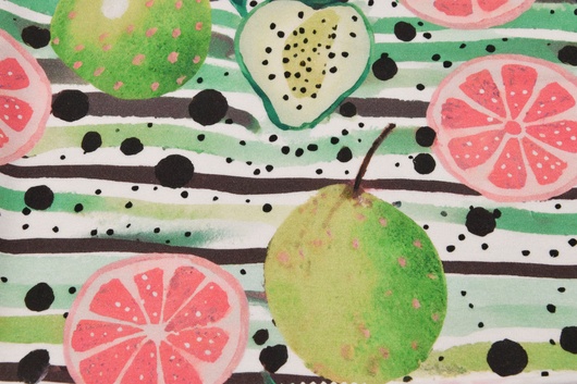 Jerseyprint Viskose Bunt