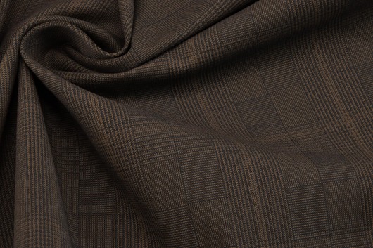 Baumwollstretch gemustert gedreht