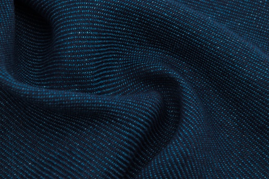 Leinenstoff Schwer Grünblau