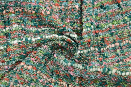 Fantasy Stoff aus Viskose / Polyester Bunt