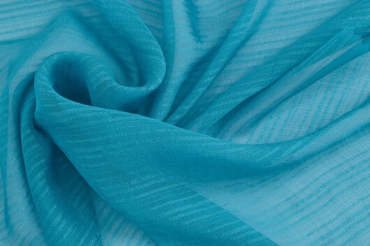 Seidenchiffon Türkis