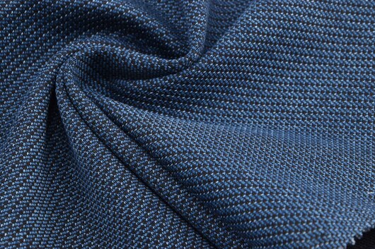 Baumwollstrick gemustert