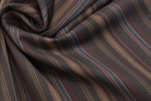 Baumwollstretch gemustert gedreht